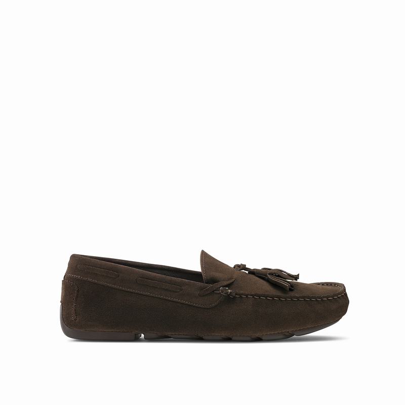 Russell & Bromley Monza Tassel Driver Men's Brown [SFG7517MV]